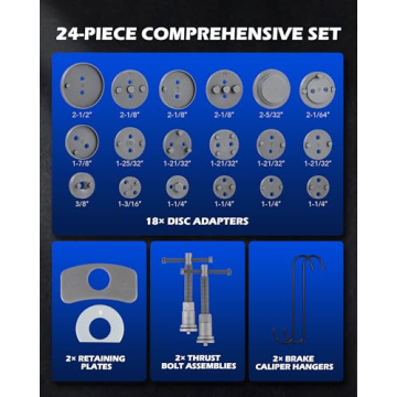 Orion Motor Tech 24pcs Brake Tool Set for DIY Car Repair