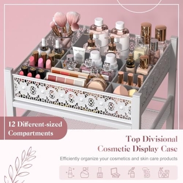 Large Makeup Organizer for Vanity & Skincare Essentials