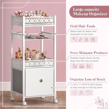 Large Makeup Organizer for Vanity & Skincare Essentials