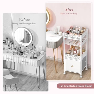 Large Makeup Organizer for Vanity & Skincare Essentials