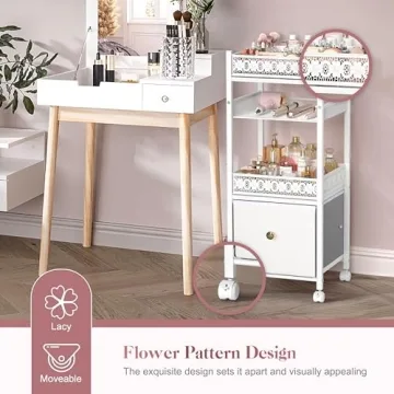 Large Makeup Organizer for Vanity & Skincare Essentials