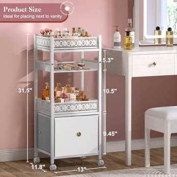 Large Makeup Organizer for Vanity & Skincare Essentials