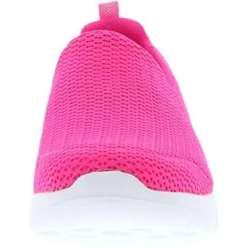 Skechers Women's Go Walk Joy Sneaker, Hot Pink, 11
