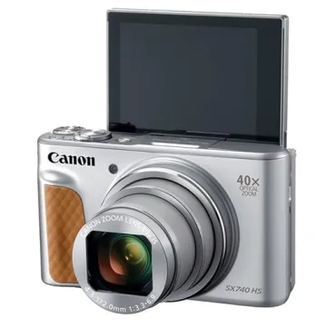 Canon Powershot SX740 HS Digital Camera Bundle - 4K Capabilities