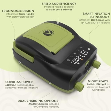 Effortless Wireless Paddle Board Pump for Adventure