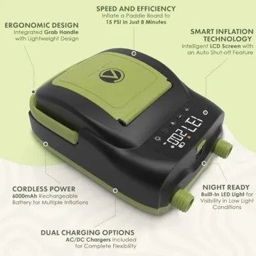 Effortless Wireless Paddle Board Pump for Adventure