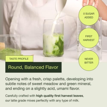 Encha Organic Matcha Powder for Lattes from Japan - 60g