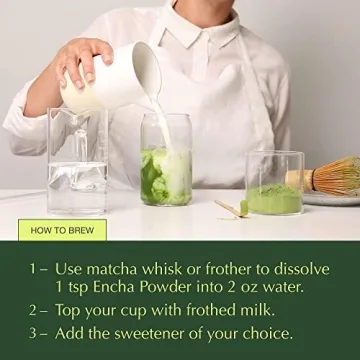 Encha Organic Matcha Powder for Lattes from Japan - 60g