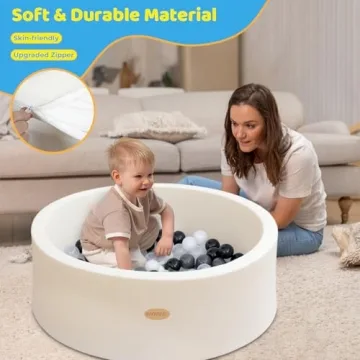 HARBOLLE Baby Ball Pit Soft Indoor Outdoor Playpen