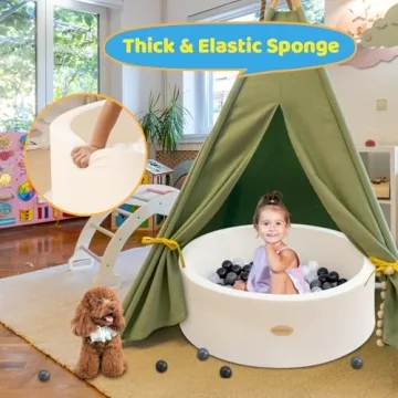 HARBOLLE Baby Ball Pit Soft Indoor Outdoor Playpen