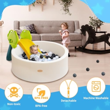 HARBOLLE Baby Ball Pit Soft Indoor Outdoor Playpen