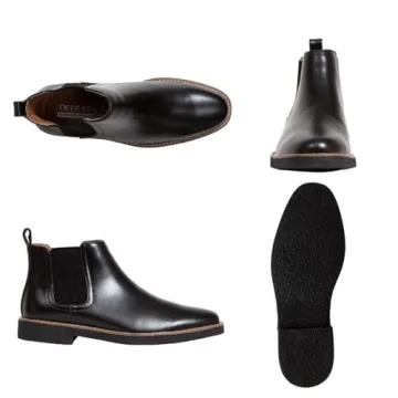 Deer Stags Rockland Dress Comfort Chelsea Boots for Men