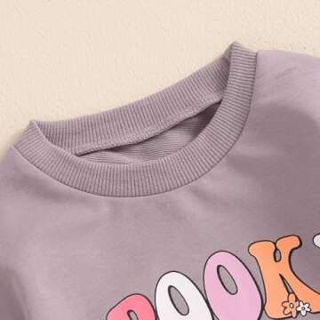 Molgkyo Newborn Baby Girl Boy Halloween Outfit Long Sleeve Pumpkin Ghost Sweatshirt Romper Oversized Bodysuit Fall Clothes