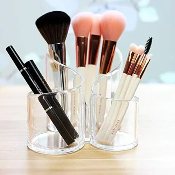 Bekith Clear Makeup Brush Holder Organizer for Cosmetics