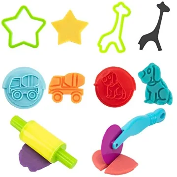 46Pcs Dough Tools Set - Fun for Kids Creativity and Play