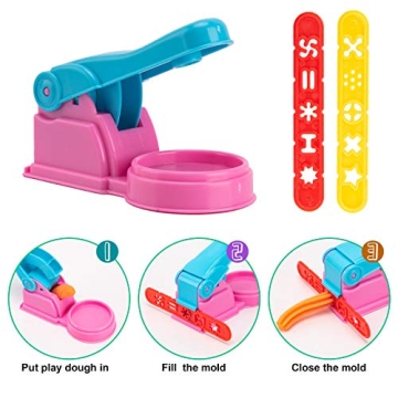46Pcs Dough Tools Set - Fun for Kids Creativity and Play