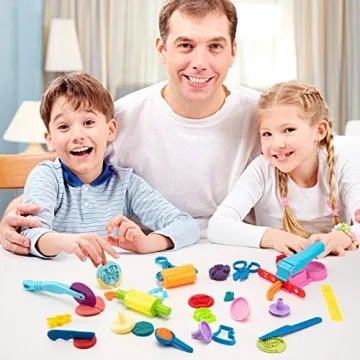 46Pcs Dough Tools Set - Fun for Kids Creativity and Play