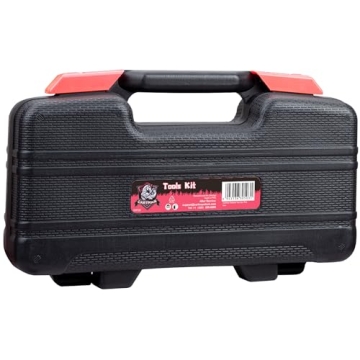 CARTMAN 39Piece Tool Set General Household Hand Tool Kit with Plastic Toolbox Storage Case Pink