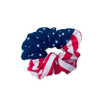 Shimmer Anna Shine Red White and Blue Patriotic American Flag Twist Headband USA (American Flag Headband)