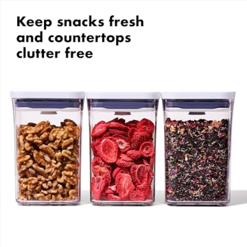 OXO Good Grips 3-PC POP Container Set for Kitchen Organization