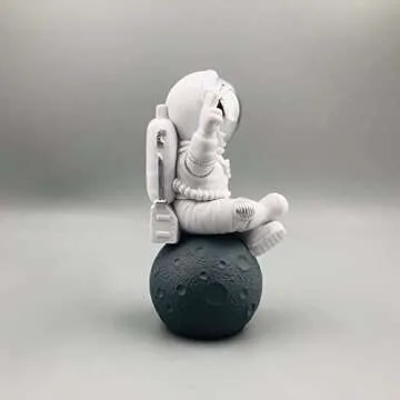 Ecacon Astronaut Figurine - Unique Home & Gift Decor