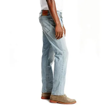 Levi's Men's 505 Regular Fit Jeans for Everyday Comfort