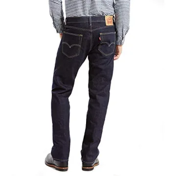 Levi's Men's 505 Regular Fit Jeans for Everyday Comfort