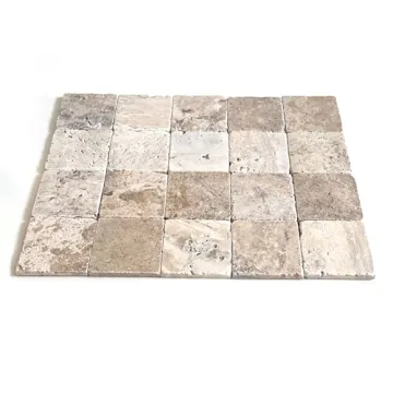 Handmade Noce Travertine Coasters Set of 4 Elegant & Practical