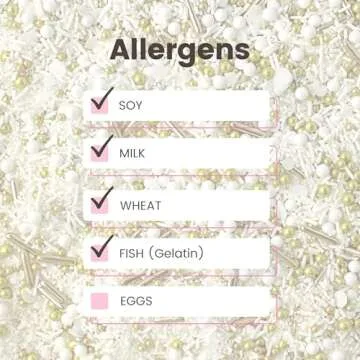 Wedding Bells Sprinkle Mix for Elegant Celebrations