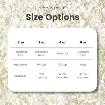 Wedding Bells Sprinkle Mix for Elegant Celebrations