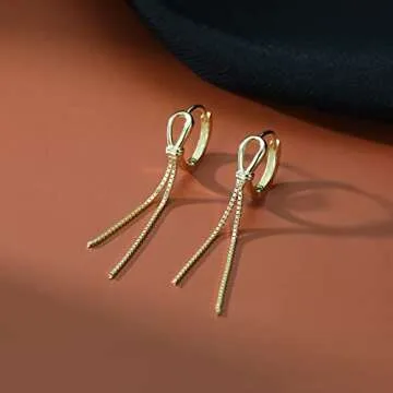 Stylish SLUYNZ Sterling Silver Hoop Earrings for Women