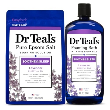 Dr Teal's Lavender Epsom Salt Duo for Relaxation