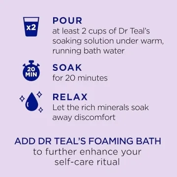 Dr Teal's Lavender Epsom Salt Duo for Relaxation
