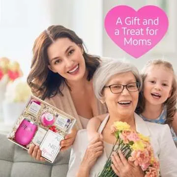 Mom Spa Gift Basket - Pampering Self Care Gift Set