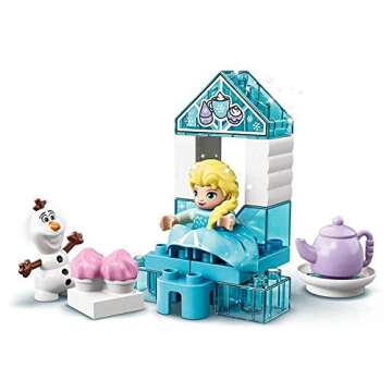 LEGO DUPLO Disney Frozen Toy Featuring Elsa and Olaf's Tea Party 10920 Disney Frozen Gift for Kids a...