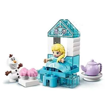 LEGO DUPLO Disney Frozen Toy Featuring Elsa and Olaf's Tea Party 10920 – Fun Gift for Kids and Tod...