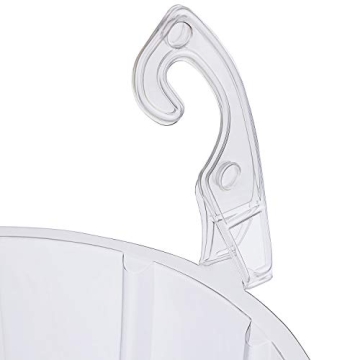 Idyllize 10 Inch Clear Plant Saucers for Easy Plant Care