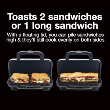 Proctor Silex Sandwich Maker - Perfect Grilled Sandwiches