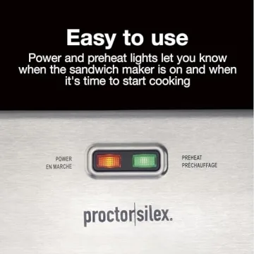 Proctor Silex Sandwich Maker - Perfect Grilled Sandwiches
