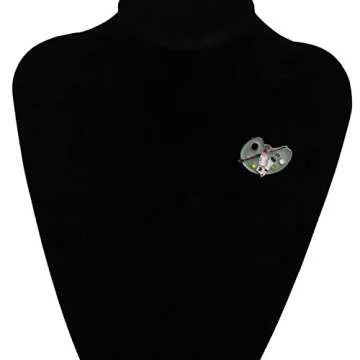 CENWA Paint Palette Artist's Brooch Pin - Perfect Art Gift
