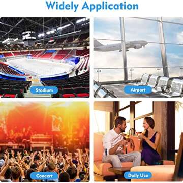 Ginogento Stadium Approved Bags for Women - PVC Clear Purse, Concert Bag