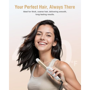 Compact Dual Voltage Travel Curling Iron for Every Getaway