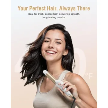 Compact Dual Voltage Travel Curling Iron for Every Getaway