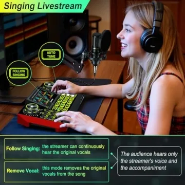 G9 Podcast Equipment Bundle with 3.5mm Condenser Microphone