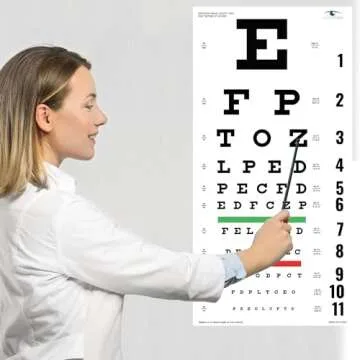 UCanSee Snellen Eye Chart for Accurate Vision Testing