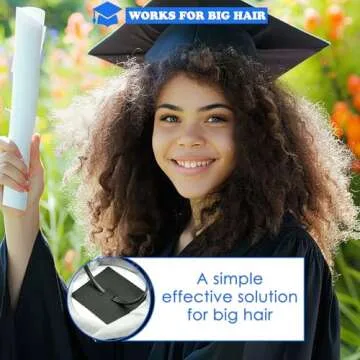 Stylish GIURKUU Graduation Cap Headband for Graduates