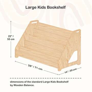 Stylish Montessori Kids Shelves Set for Versatile Storage