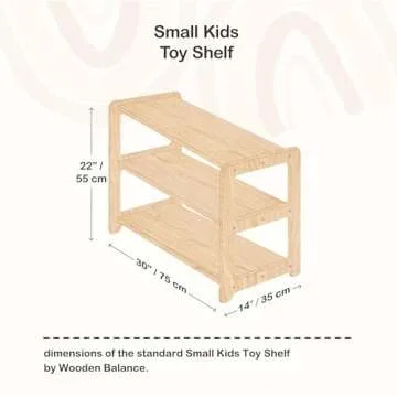 Stylish Montessori Kids Shelves Set for Versatile Storage