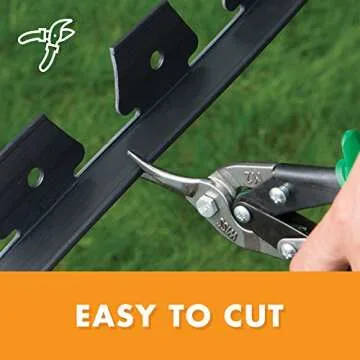 EasyFlex No-Dig Landscape Edging - 40ft Durable Garden Border