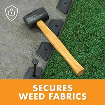 EasyFlex No-Dig Landscape Edging - 40ft Durable Garden Border
